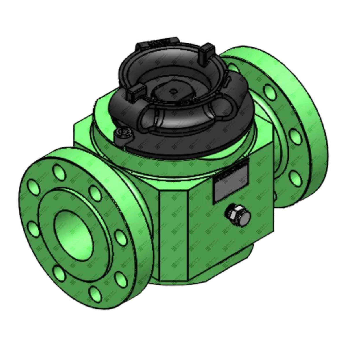 Plug Valve, Manual, TE, 3” 600# RF, 1480 psi, Sour Service – Big Iron ...