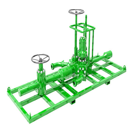 Flow Head Surface Test Tree, 3-1/16" 10M, P+U